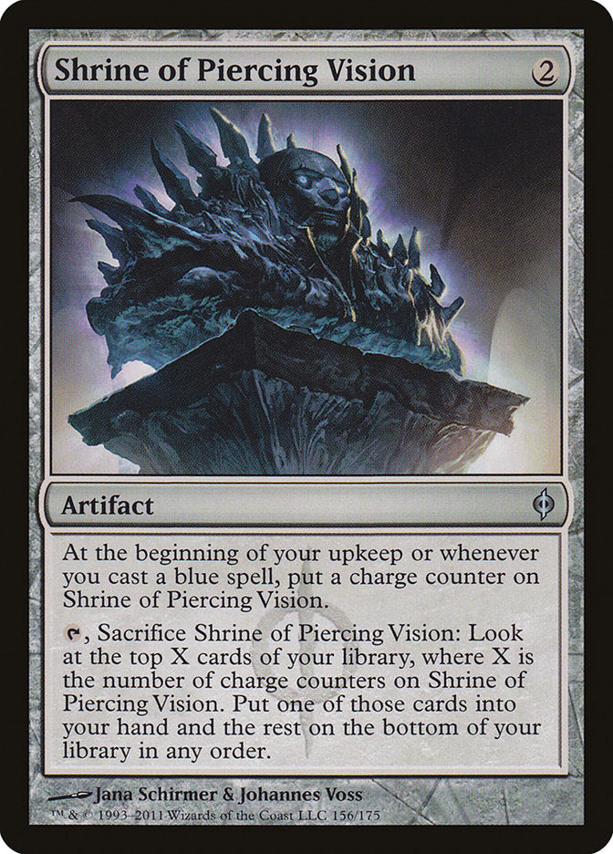 Shrine of Piercing Vision [New Phyrexia] - Magic: The Gathering - Card Brawlers | Quebec | Canada |