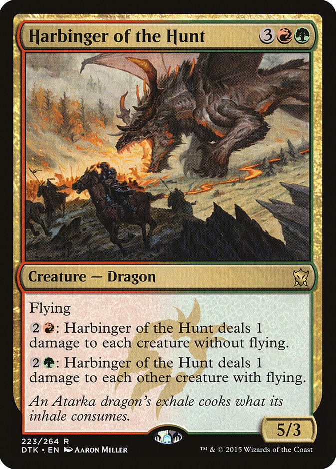 Harbinger of the Hunt [Dragons of Tarkir] - Magic: The Gathering - Card Brawlers | Quebec | Canada |
