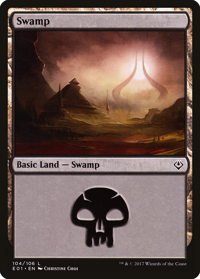 Swamp (104) [Archenemy: Nicol Bolas] - Magic: The Gathering - Card Brawlers | Quebec | Canada |