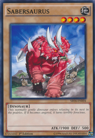 Sabersaurus [SR04-EN004] Common - Yu-Gi-Oh! - Card Brawlers | Quebec | Canada |