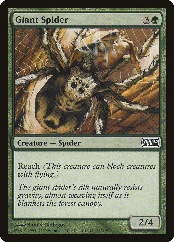 Giant Spider [Magic 2010] - Magic: The Gathering - Card Brawlers | Quebec | Canada |