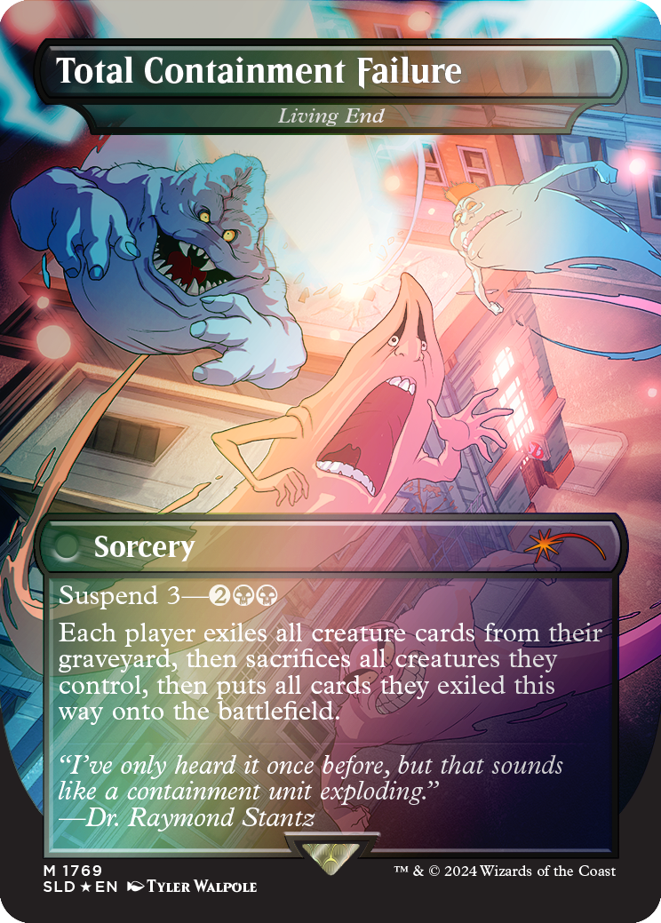 Total Containment Failure - Living End (Rainbow Foil) [Secret Lair Drop Series] - Magic: The Gathering - Card Brawlers | Quebec | Canada |
