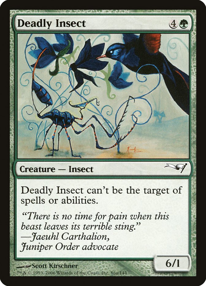 Deadly Insect [Coldsnap Theme Decks] - Magic: The Gathering - Card Brawlers | Quebec | Canada |