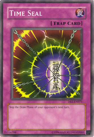 Time Seal [DB1-EN071] Common - Yu-Gi-Oh! - Card Brawlers | Quebec | Canada |