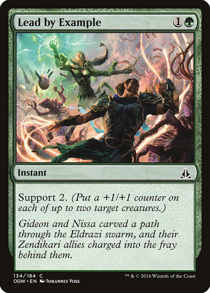 Lead by Example [Oath of the Gatewatch] - Magic: The Gathering - Card Brawlers | Quebec | Canada |