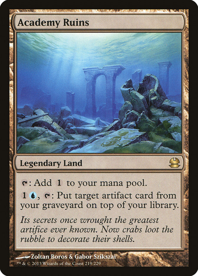 Academy Ruins [Modern Masters] - Magic: The Gathering - Card Brawlers | Quebec | Canada |
