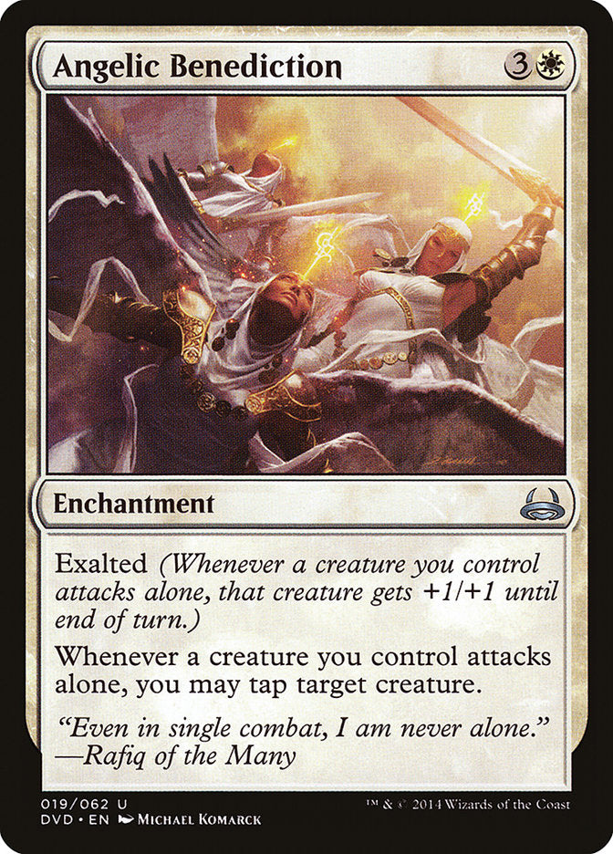 Angelic Benediction (Divine vs. Demonic) [Duel Decks Anthology] - Magic: The Gathering - Card Brawlers | Quebec | Canada |