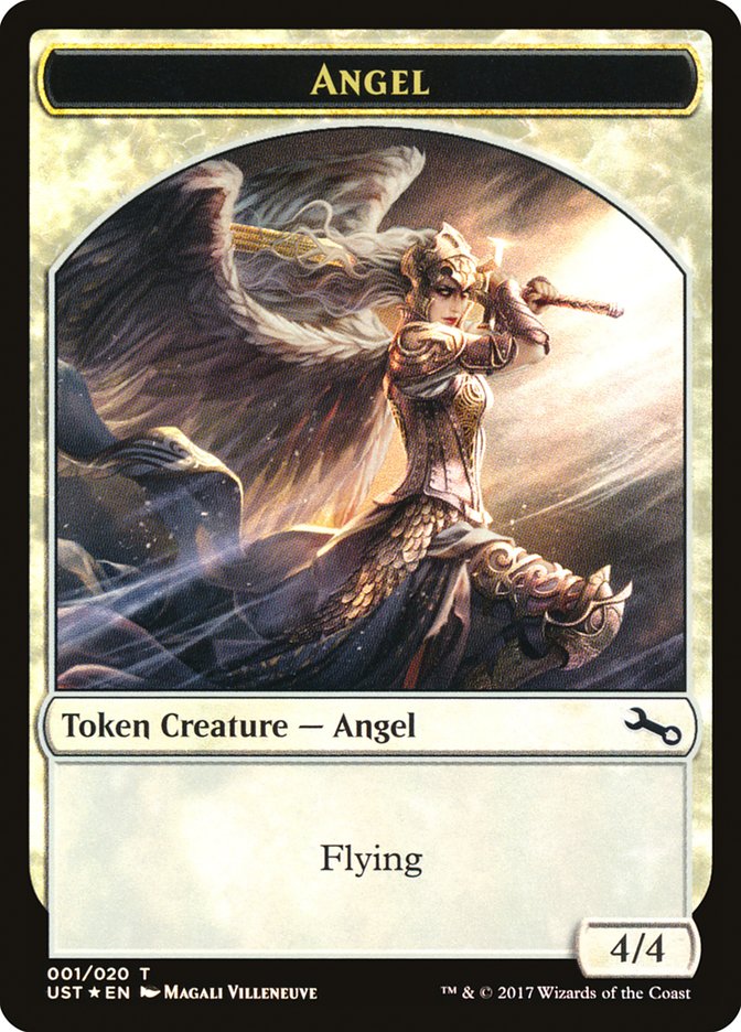 Angel // Angel Double-Sided Token [Unstable Tokens] - Magic: The Gathering - Card Brawlers | Quebec | Canada |