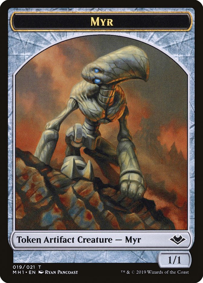 Goblin (010) // Myr (019) Double-Sided Token [Modern Horizons Tokens] - Magic: The Gathering - Card Brawlers | Quebec | Canada |