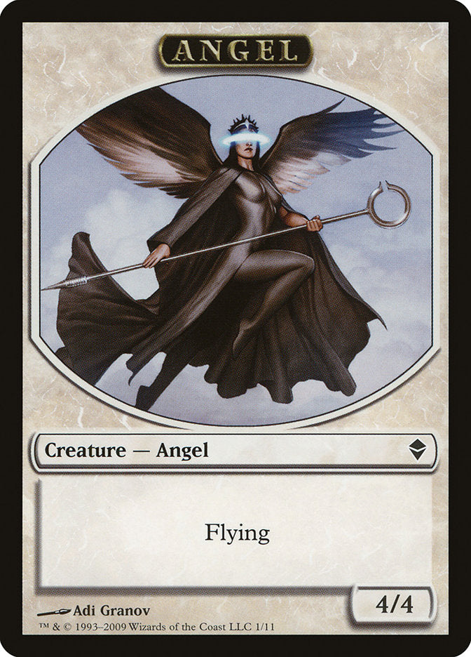 Angel Token [Zendikar Tokens] - Magic: The Gathering - Card Brawlers | Quebec | Canada |