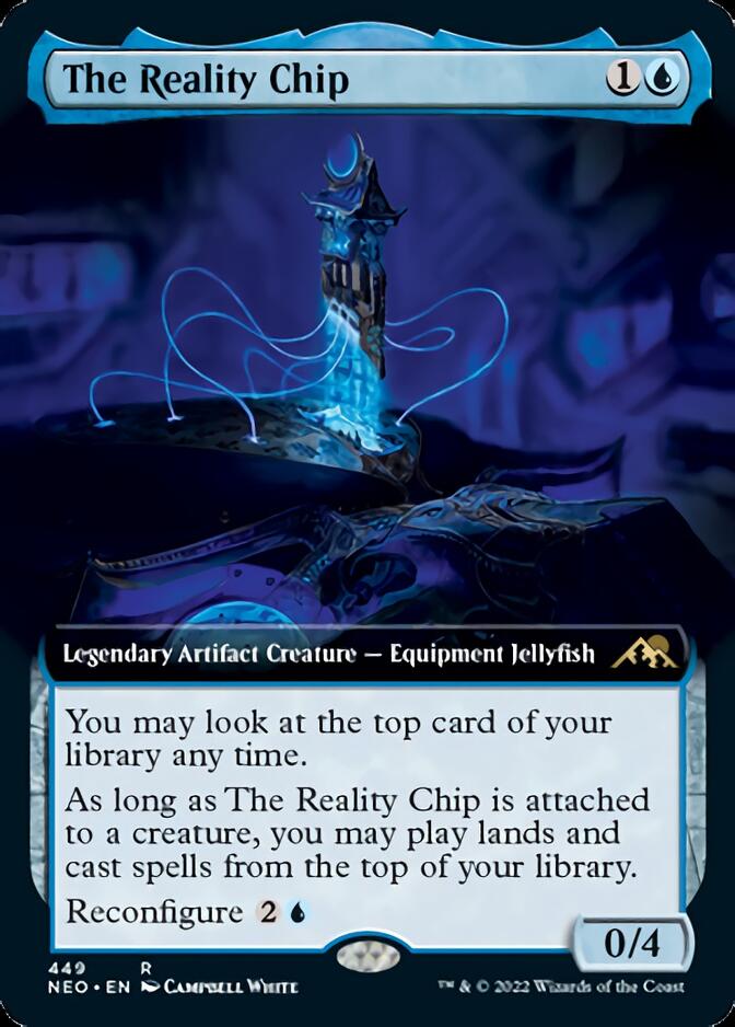 The Reality Chip (Extended Art) [Kamigawa: Neon Dynasty] - Magic: The Gathering - Card Brawlers | Quebec | Canada |