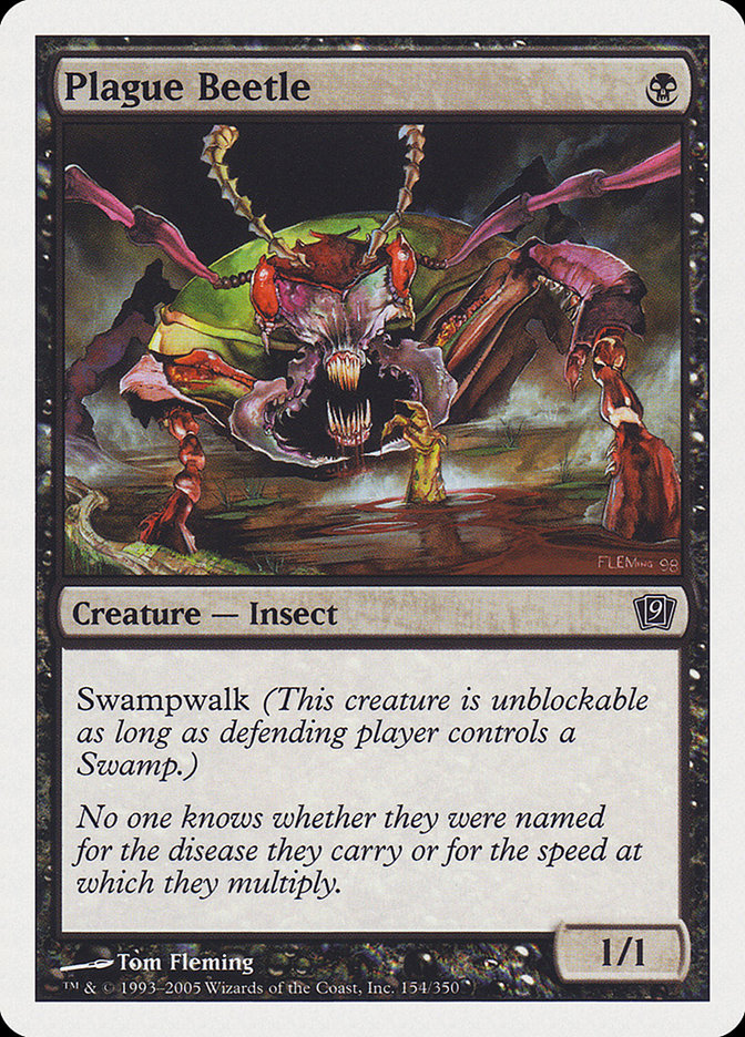 Plague Beetle [Ninth Edition] - Magic: The Gathering - Card Brawlers | Quebec | Canada |