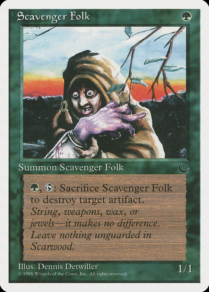 Scavenger Folk [Chronicles] - Magic: The Gathering - Card Brawlers | Quebec | Canada |
