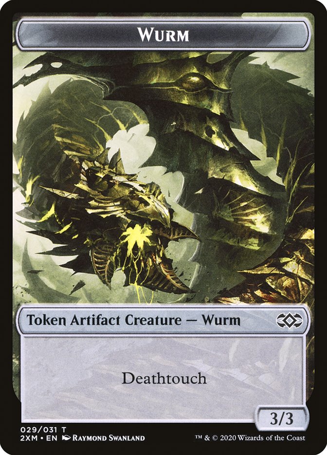 Elephant // Wurm (029) Double-Sided Token [Double Masters Tokens] - Magic: The Gathering - Card Brawlers | Quebec | Canada |