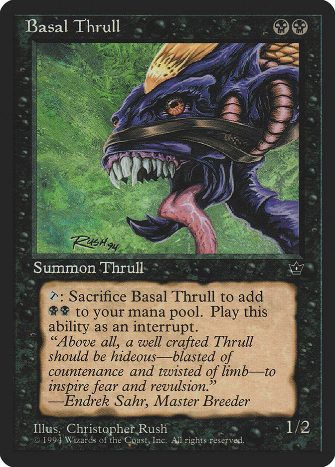 Basal Thrull (Christopher Rush) [Fallen Empires] - Magic: The Gathering - Card Brawlers | Quebec | Canada |