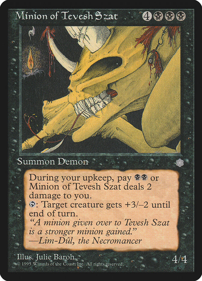 Minion of Tevesh Szat [Ice Age] - Magic: The Gathering - Card Brawlers | Quebec | Canada |