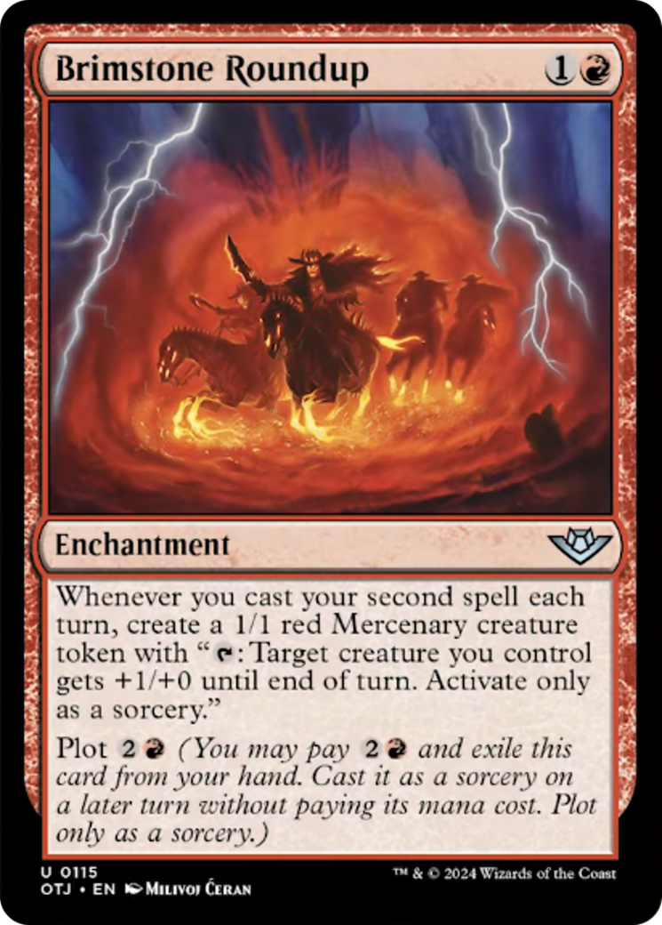 Brimstone Roundup [Outlaws of Thunder Junction] - Magic: The Gathering - Card Brawlers | Quebec | Canada |