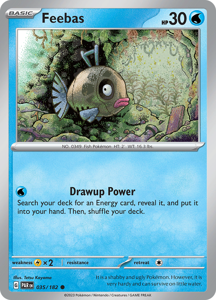 Feebas (035/182) [Scarlet & Violet: Paradox Rift] - Pokémon - Card Brawlers | Quebec | Canada |