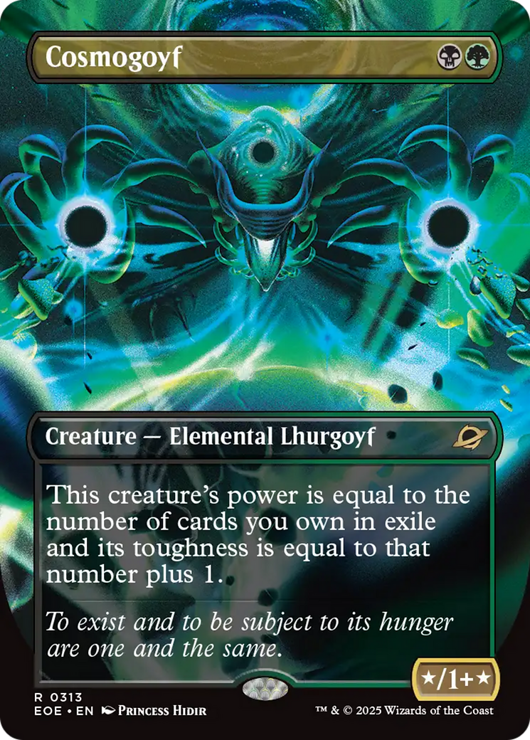 Cosmogoyf (Borderless) [Edge of Eternities] - Magic: The Gathering - Card Brawlers | Quebec | Canada |