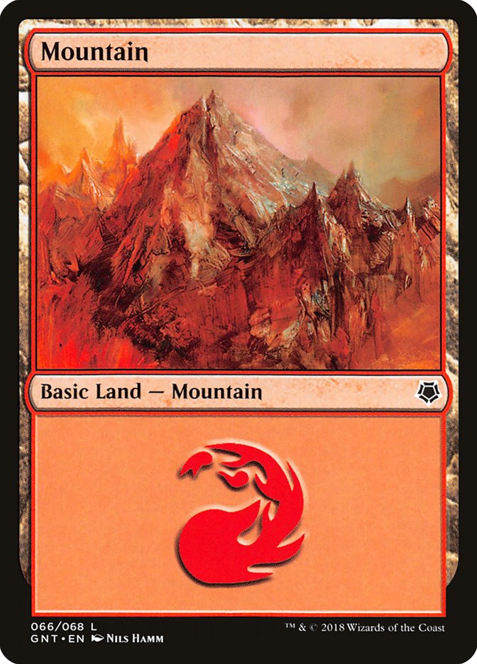 Mountain (66) [Game Night 2018] - Magic: The Gathering - Card Brawlers | Quebec | Canada |