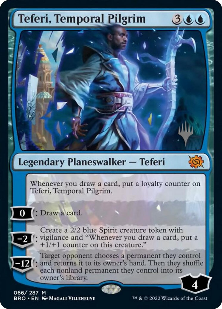 Teferi, Temporal Pilgrim (Promo Pack) [The Brothers' War Promos] - Magic: The Gathering - Card Brawlers | Quebec | Canada |