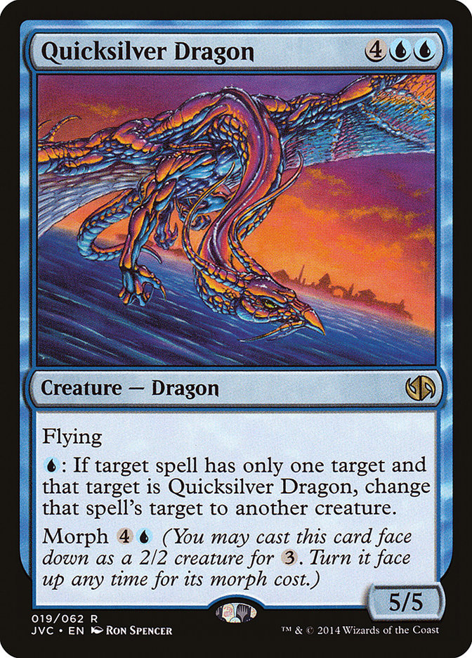 Quicksilver Dragon [Duel Decks Anthology] - Magic: The Gathering - Card Brawlers | Quebec | Canada |