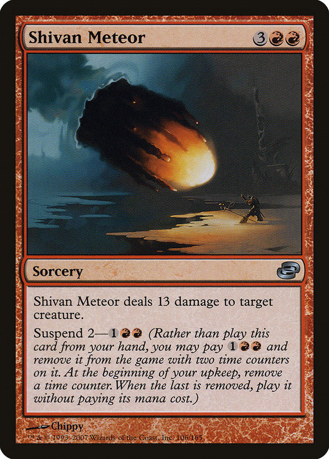 Shivan Meteor [Planar Chaos] - Magic: The Gathering - Card Brawlers | Quebec | Canada |