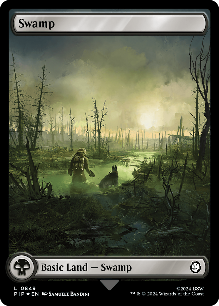 Swamp (0849) (Surge Foil) [Fallout] - Magic: The Gathering - Card Brawlers | Quebec | Canada |