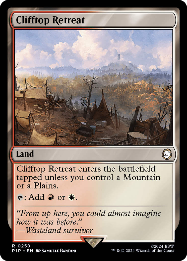 Clifftop Retreat [Fallout] - Magic: The Gathering - Card Brawlers | Quebec | Canada |