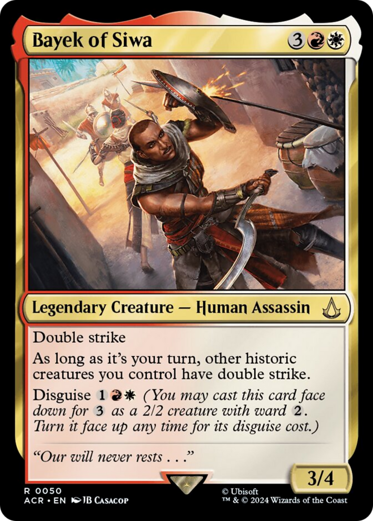 Bayek of Siwa [Assassin's Creed] - Magic: The Gathering - Card Brawlers | Quebec | Canada |