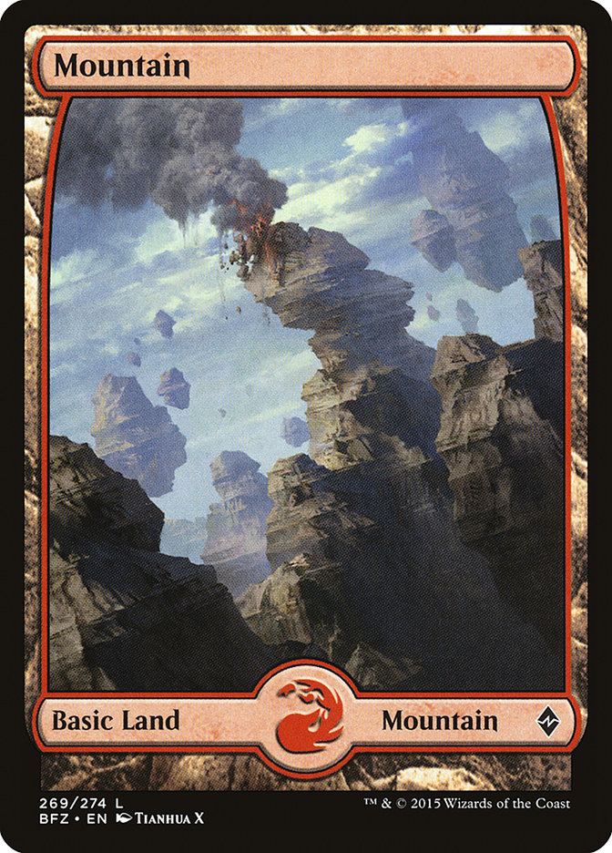 Mountain (269) (Full Art) [Battle for Zendikar] - Magic: The Gathering - Card Brawlers | Quebec | Canada |
