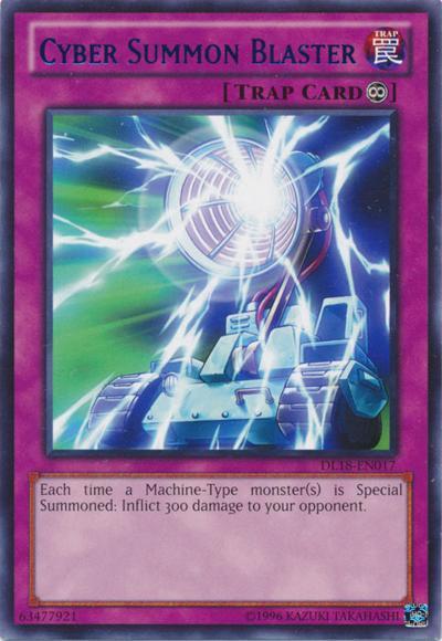 Cyber Summon Blaster (Purple) [DL18-EN017] Rare - Yu-Gi-Oh! - Card Brawlers | Quebec | Canada |