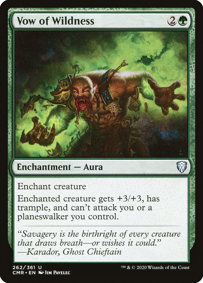 Vow of Wildness [Commander Legends] - Magic: The Gathering - Card Brawlers | Quebec | Canada |