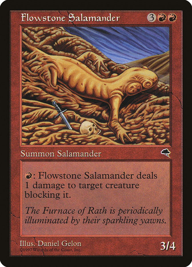 Flowstone Salamander [Tempest] - Magic: The Gathering - Card Brawlers | Quebec | Canada |