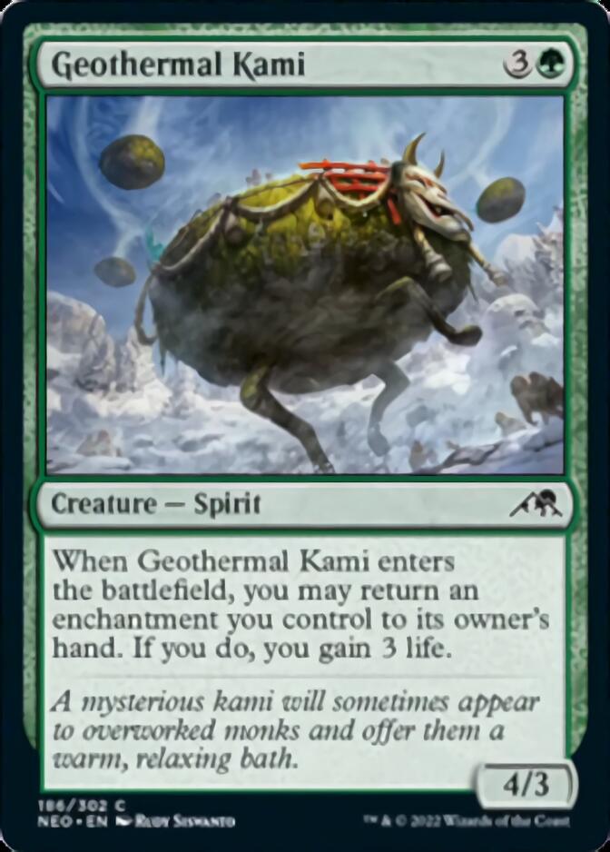 Geothermal Kami [Kamigawa: Neon Dynasty] - Magic: The Gathering - Card Brawlers | Quebec | Canada |
