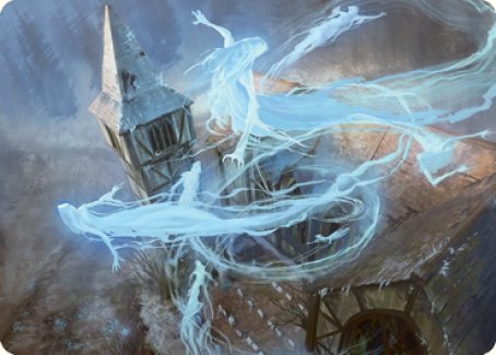 Hallowed Haunting Art Card [Innistrad: Crimson Vow Art Series] - Magic: The Gathering - Card Brawlers | Quebec | Canada |