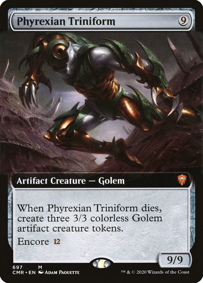 Phyrexian Triniform (Extended Art) [Commander Legends] - Magic: The Gathering - Card Brawlers | Quebec | Canada |