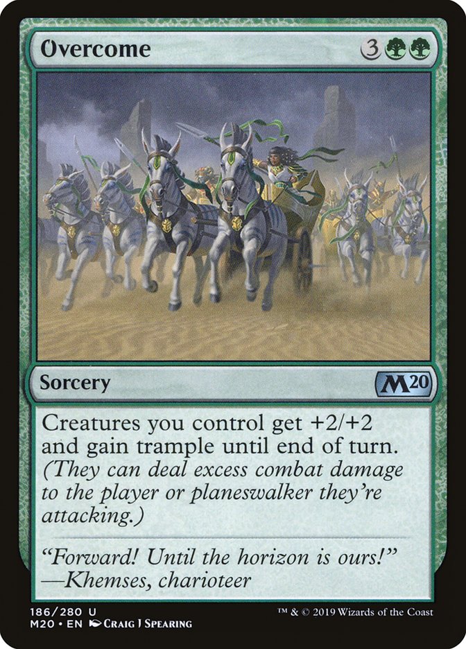 Overcome [Core Set 2020] - Magic: The Gathering - Card Brawlers | Quebec | Canada |