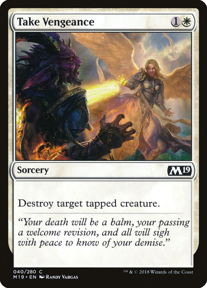 Take Vengeance [Core Set 2019] - Magic: The Gathering - Card Brawlers | Quebec | Canada |
