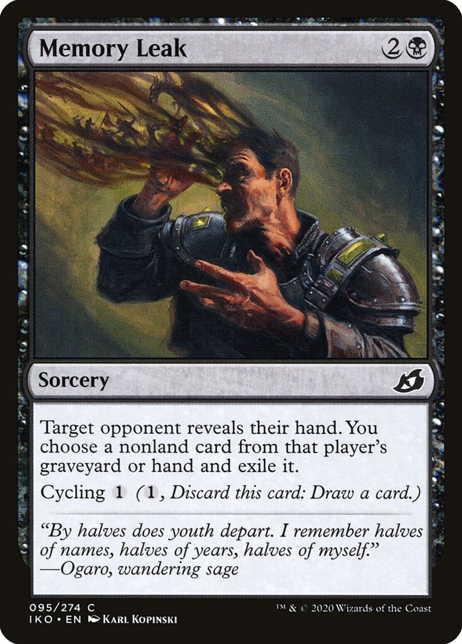 Memory Leak [Ikoria: Lair of Behemoths] - Magic: The Gathering - Card Brawlers | Quebec | Canada |