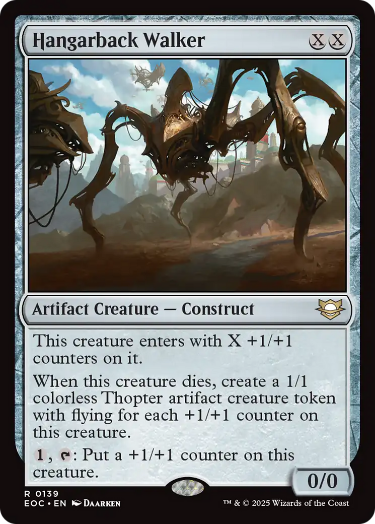 Hangarback Walker [Edge of Eternities Commander] - Magic: The Gathering - Card Brawlers | Quebec | Canada |