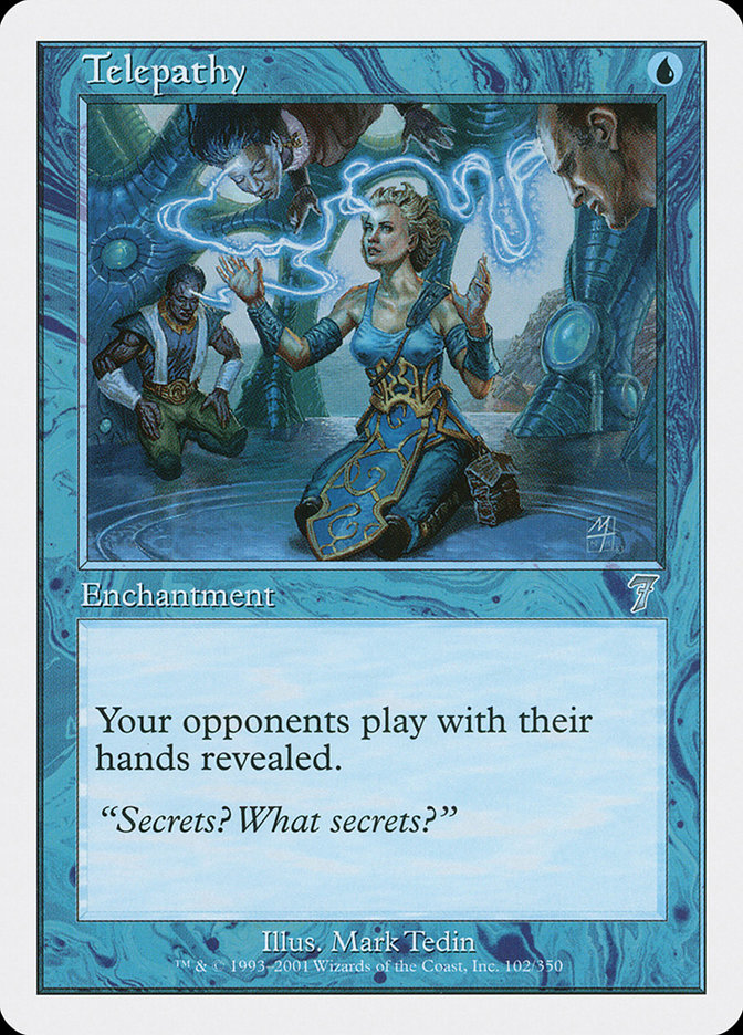 Telepathy [Seventh Edition] - Magic: The Gathering - Card Brawlers | Quebec | Canada |