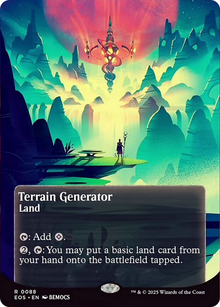 Terrain Generator (0088) (Borderless) [Edge of Eternities: Stellar Sights] - Magic: The Gathering - Card Brawlers | Quebec | Canada |