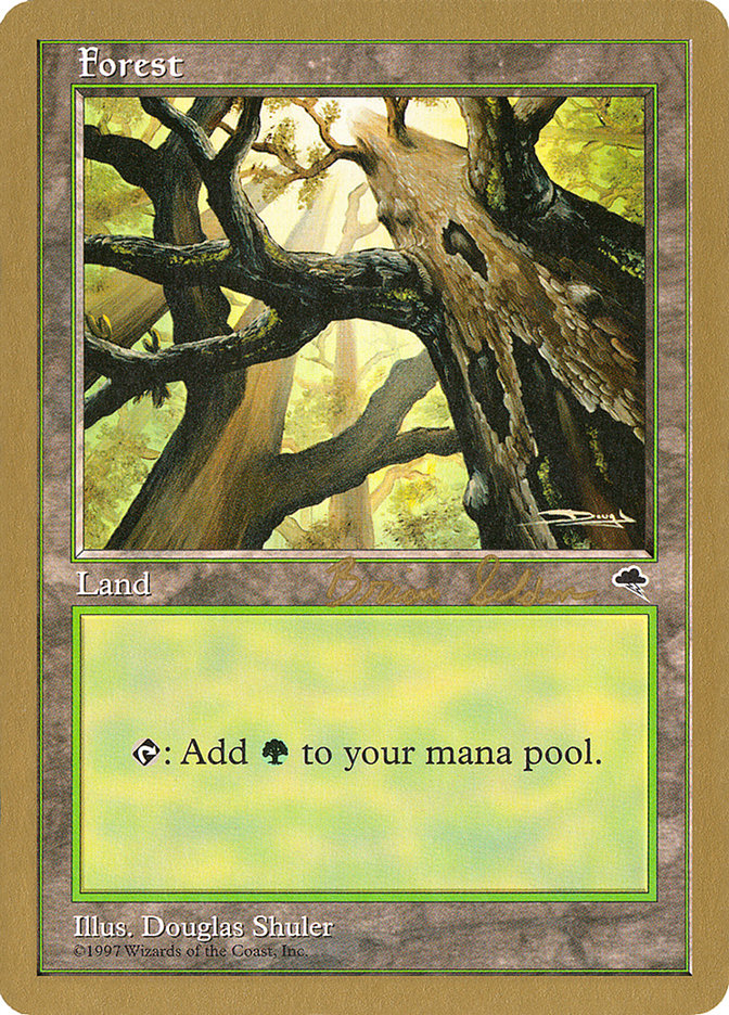 Forest (bs347) (Brian Selden) [World Championship Decks 1998] - Magic: The Gathering - Card Brawlers | Quebec | Canada |