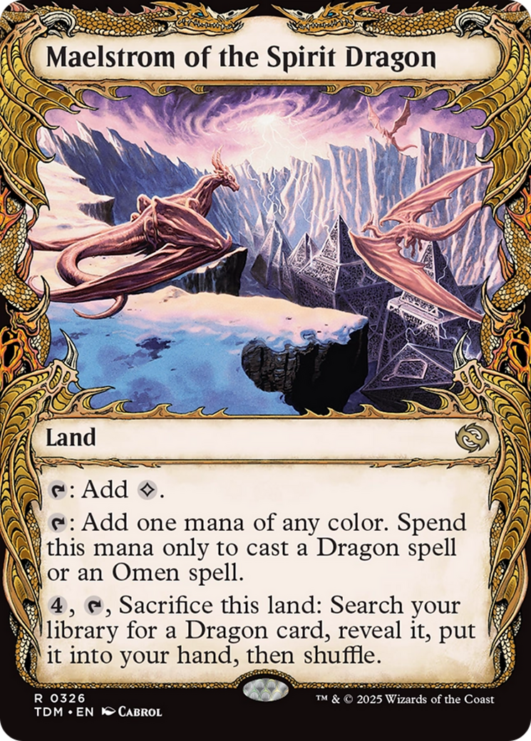 Maelstrom of the Spirit Dragon (Showcase) [Tarkir: Dragonstorm] - Magic: The Gathering - Card Brawlers | Quebec | Canada |