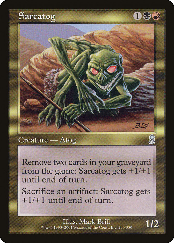 Sarcatog [Odyssey] - Magic: The Gathering - Card Brawlers | Quebec | Canada |