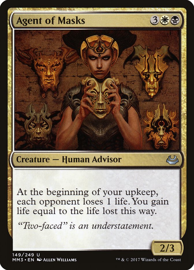 Agent of Masks [Modern Masters 2017] - Magic: The Gathering - Card Brawlers | Quebec | Canada |