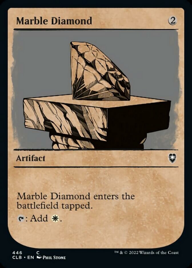Marble Diamond (Showcase) [Commander Legends: Battle for Baldur's Gate] - Magic: The Gathering - Card Brawlers | Quebec | Canada |