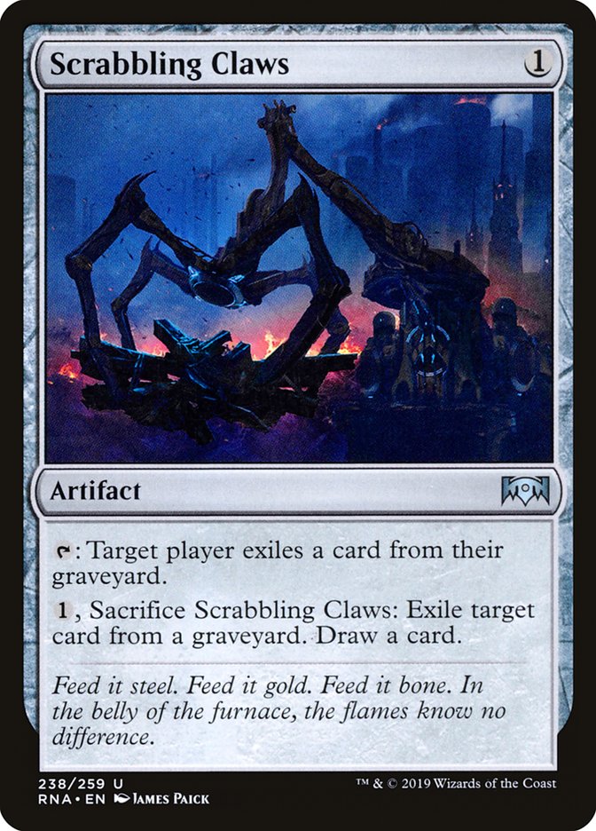 Scrabbling Claws [Ravnica Allegiance] - Magic: The Gathering - Card Brawlers | Quebec | Canada |