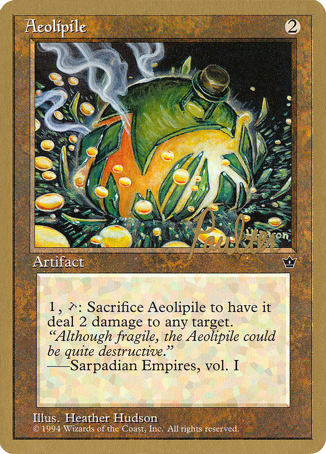 Aeolipile (Preston Poulter) [Pro Tour Collector Set] - Magic: The Gathering - Card Brawlers | Quebec | Canada |